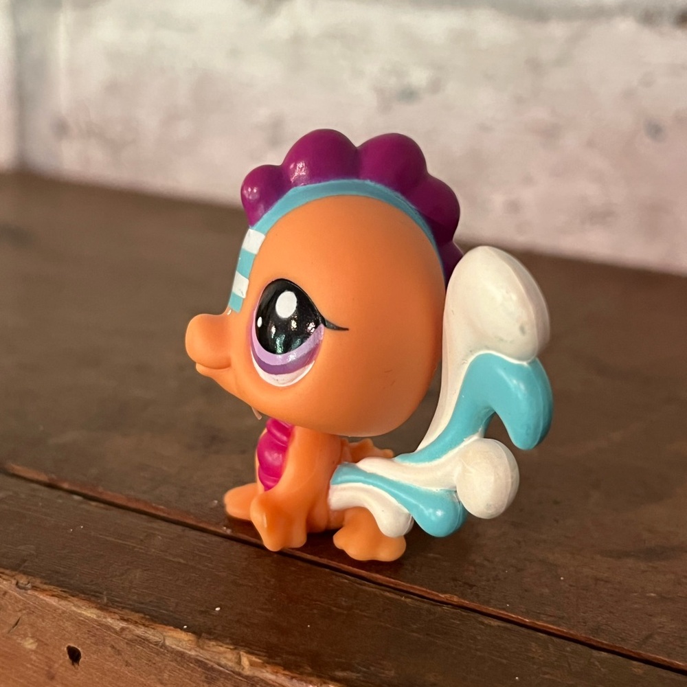 Littlest Pet Shop LPS Fairy Masquerade Orange Majestic #2834 - Picture 2 of 6